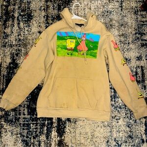 SpongeBob Hoodie Size Small Nickelodeon.